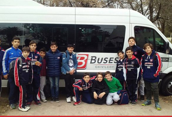 De viaje con los chicos del Club San Lorenzo